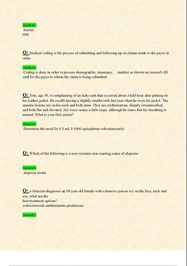 Midterm Exam: NR511/ NR 511 (2024/ 2025 ) Differential Diagnosis & Primary Care Review|Chamberlain