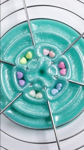 How to make micapowder slime bubbles using pot stand - Satisfying and Relaxing, slime ASMR