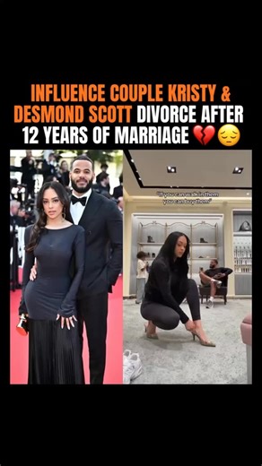 Ricch Rap Page Partna on Instagram: "Kristy & Desmond Scott, the influencer couple known for family videos & pranks are officially getting a divorce amid allegations of infidelity. Kristy has since mentioned the alleged infidelity makes reconciliation with Desmond ‘impossible! Fans online are pretty shocked by the news as two are often looked at as a lot of people’s ‘relationship goals! More to come as the story develops.💔 Thoughts⁉️ [via/ YahooEntertainment]"