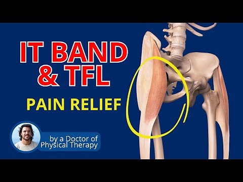 IT Band Syndrome and Tight TFL | Fix knee pain, hip pain, low back pain