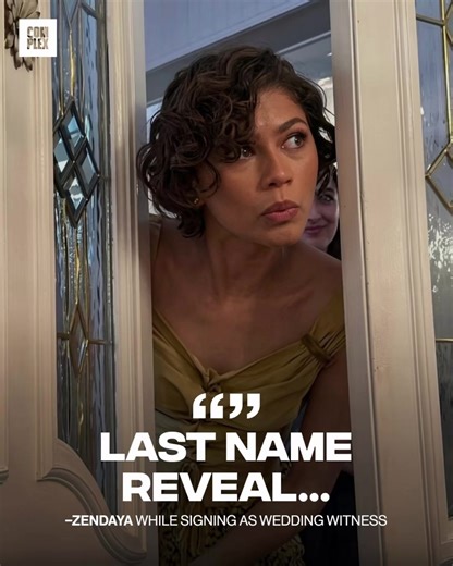 Zendaya's Humorous Last Name Reveal at Vegas Wedding