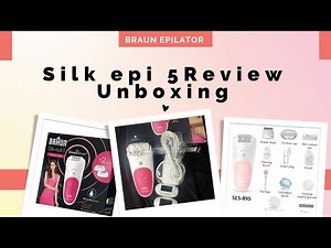 Braun Epilators Silk Epil 5 for Women Review| How to use Braun Epilator