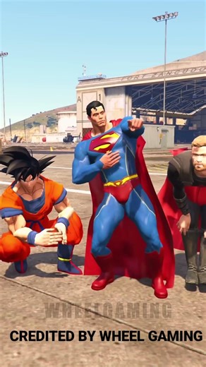 Superman vs Falling cars Who is Powerful എൻ്റെ മോനേ 🤯🥶🤬🫦 #shorts