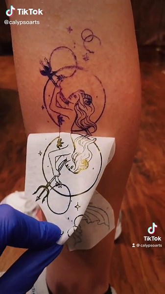 Beautiful Mermaid Tattoo Designs for Women