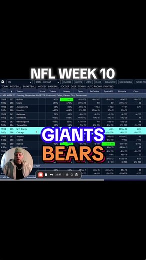 #NFL Week 10 Game Preview #NewYork #Giants #Chicago #Bears