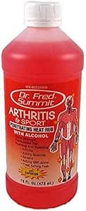Dr. Fred Summit Epsom Salt Alcohol-Red (Pack of 4)