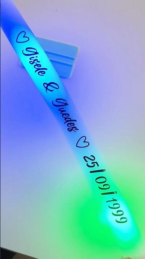 Personalização de Bastão LED: Como deixar suas Festas e Eventos Ainda mais Especiais! #diy