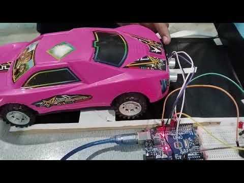 Robotic Project in Action – Reverse Car Safety Parking