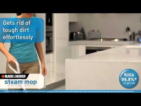Get a Deep Clean with Black & Decker's Steam Mop
