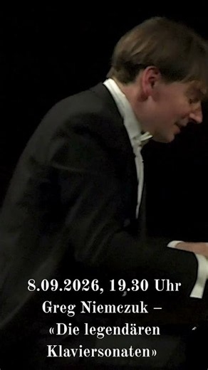 Grzegorz (Greg) Niemczuk in Tonhalle Zürich - 8.09.2026 - Mozart, Chopin, Beethoven