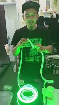 Elastic neon strip lights with remote control #decorativelights #decorativelights