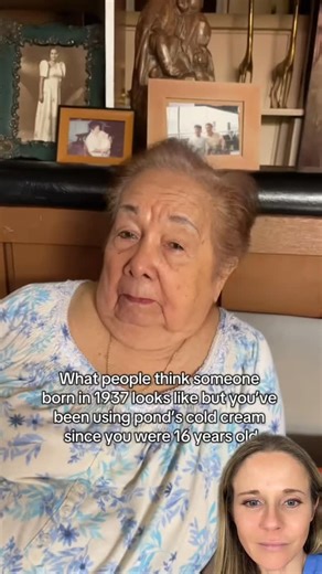 Dr. Abigail Waldman, MD FAAD on Instagram: "Is Pond’s Cold Cream really the secret to looking so young at 88 years old? Do you swear by Pond’s? Video credit: Alol & Pao 👦🏻 #coldcream #ponds #skincaretips"