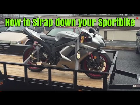 How to trailer your sport bike: srkcycles.com
