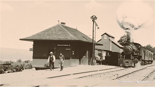 Continuing posts of enhanced postcards from the past... this short video trip back in time is from an early 1900s RPPC. This time at the Boston train depot (at what today is Boston Cross Road at Powerline) where the Buffalo Susquehanna Railroad traveled through the valley over 115 years ago. | Boston,NY - Past & Present