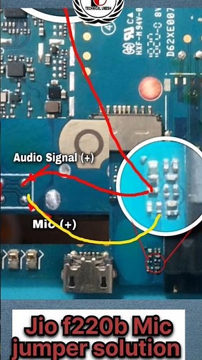 jio f220b mic jumper problem solution #shorts