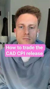 How to trade the CAD CPI release