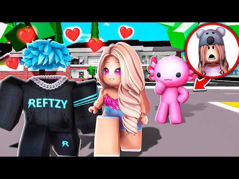 Spying On My BROTHER as a AXOLOTL In Roblox!