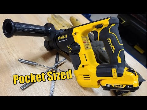 DEWALT XTREME 12V MAX Brushless 9/16" SDS PLUS Rotary Hammer Review DCH072B