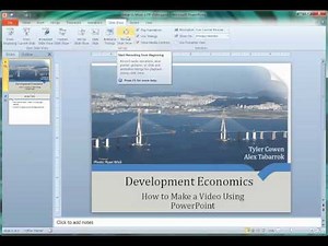 How to Make a Video Using PowerPoint