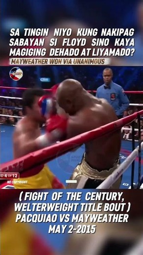 MANNY PACQUIAO VS FLOYD MAYWEATHER HIGHLIGHTS | manny pacquiao highlights