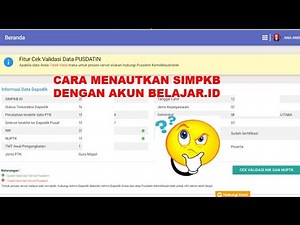 Cara Menautkan SimPKB dengan akun gurubelajar.id| guru belajar