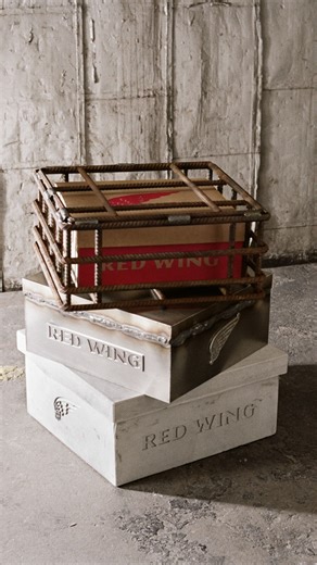 Red Wing Work on Instagram: "Introducing the hardest boots to get, dropping 1.15. Locked inside rebar, steel and concrete. If you can break them out, you own them - and Red Wings for life. Up for the job? Visit link in bio for your shot."