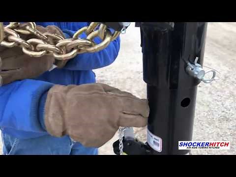 How To Install Shift Lock Gooseneck Coupler in Minutes - Shocker Hitch