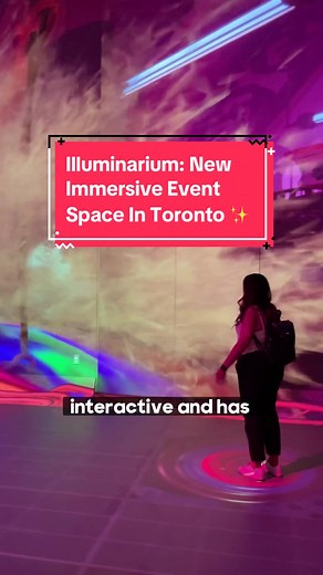 A new immersive event space is opening in Toronto this week and it's