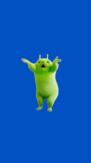Alien Cat Dancing to Mine | Blue Screen #cats #cuteanimals #mine #dancing #fyp