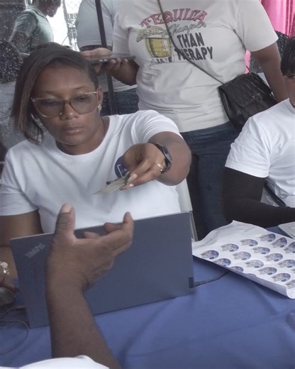 The Ministry of Health launched its National Electronic Health Records (EHR) system, at Festival City Polyclinic in Georgetown on January 17th, 2026. Dr. Bancroft shared her perspective on the new electronic health system. | Department of Public Information