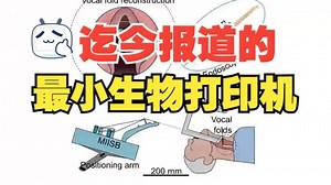 迄今报道的最小生物打印机