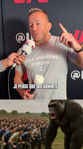 🦍 Le GOAT GSP répond à la question : 100 hommes contre 1 gorille et raconte le jour où il en a rencontré un. 😅 | RMC Sport Combat