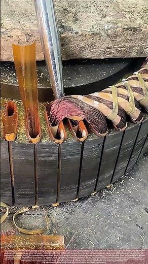 Removing Burned Coils from an Elevator Traction Motor