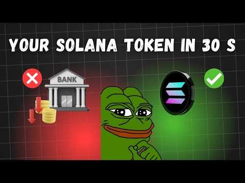How to Create a Solana Token in 30s? (No Coding)