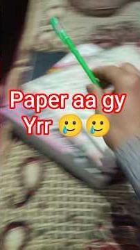 PAPER KI TAIYAARI #trending #vlog #funny #comedy #dailyvlog