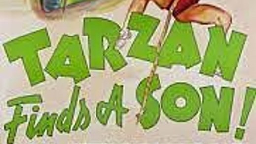 Tarzan Find's a Son (1939) Johnny Weissmuller, Maureen O'Sullivan, Johnny Sheffield