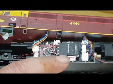 Installing Non Sound DCC into Auscision 44 Class