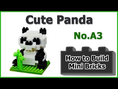 How to Build Mini Blocks Panda A3 Review Instructions Specifications