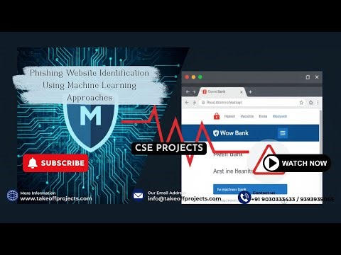 🔍 Stop Online Scams! Phishing Website Detection Using Smart Machine Learning 💻 | Must Watch