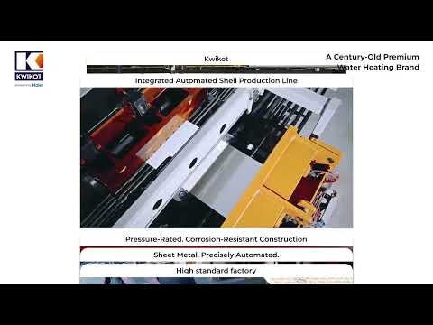 How do Kwikot build a high-quality electric storage water heater?