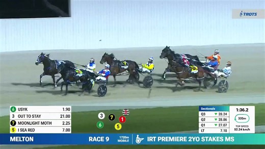 5.5K views · 47 reactions | YOUNG STAR SHINES! Moonlight Moth delivers a big win for Emma Stewart and Mark Pitt in the IRT Premier 2YO Stakes on a huge night at Melton. | Harness Racing Victoria | Facebook