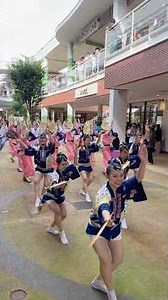 三井アウトレットパーク入間「入間de阿波おどりパレード」① ひょっとこ連 2026.7.4