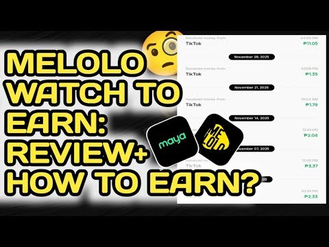 PAYOUT EVERY FRIDAY DIRECTLY TO MAYA ACCOUNT! MELOLO WATCH TO EARN APP REVIEW!