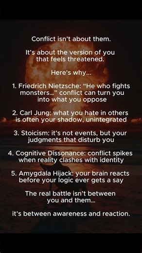 Conflict isn't about them... here's why...