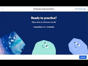 Absolute Value & Piecewise Functions - Evaluate Step Functions