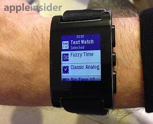New Pebble developer tools allow smart watch apps to talk to iPhone apps | AppleInsider