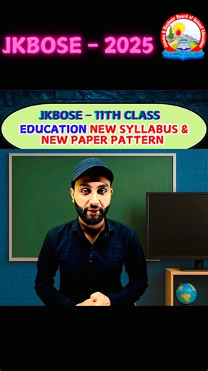 JK STUDY MATERIALS on Instagram: "11th Education- New Syllabus and Paper Pattern"
