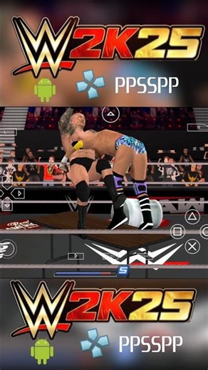 WWE 2K25 PPSSPP #shorts #wwe2k25 #explore #trending
