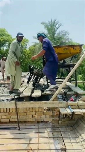 Lathe Machine & Concrete Slab Mixture Pump | Construction Work by Waqas Saivra