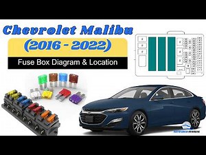 Fuse Box Location & Diagrams: Chevrolet Malibu (2016 - 2022) Owner's Manual